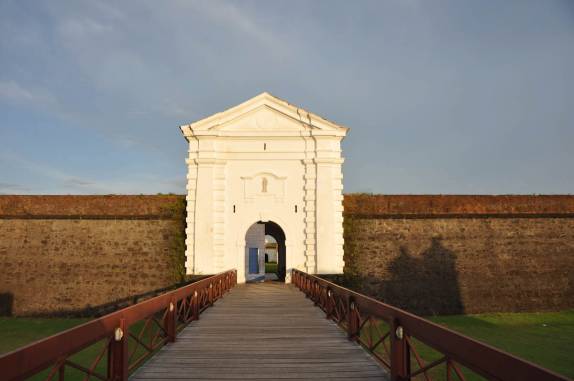 Entrada da Fortaleza de São José, em Macapá - AP